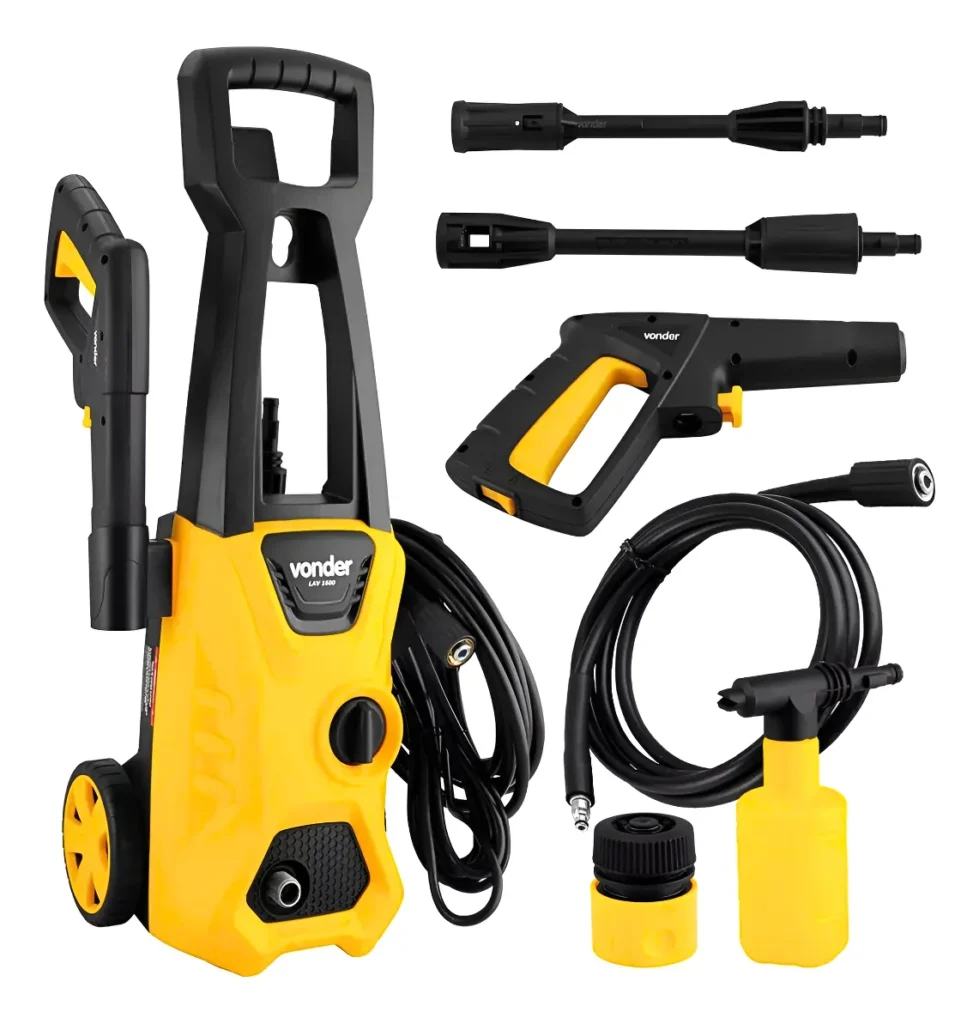 Lavadora de Alta Pressão Vonder LAV 1600 – 1600 Lbf/pol²