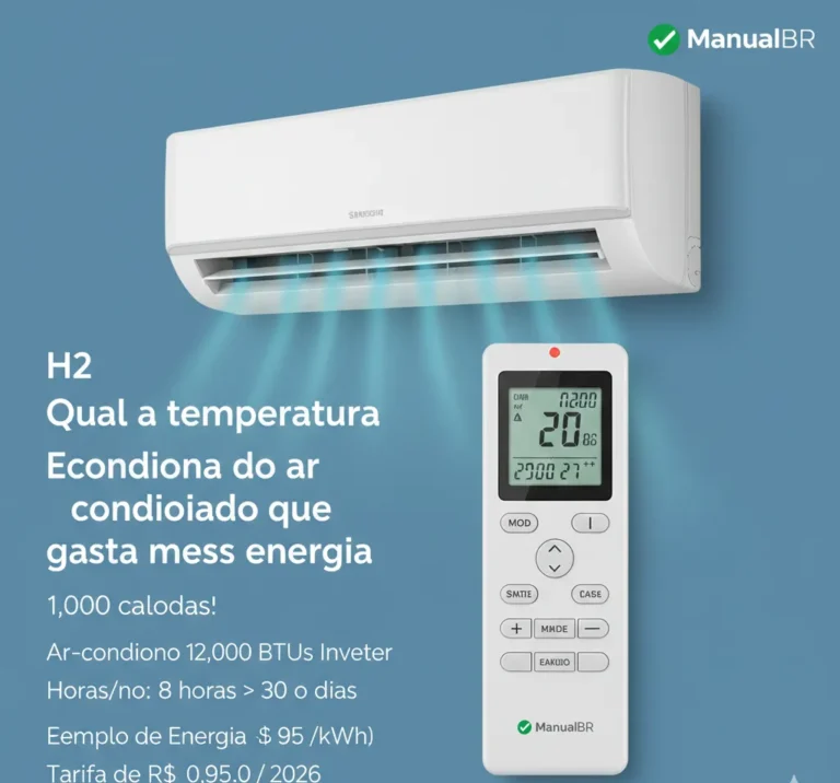 ar-condicionado em uso