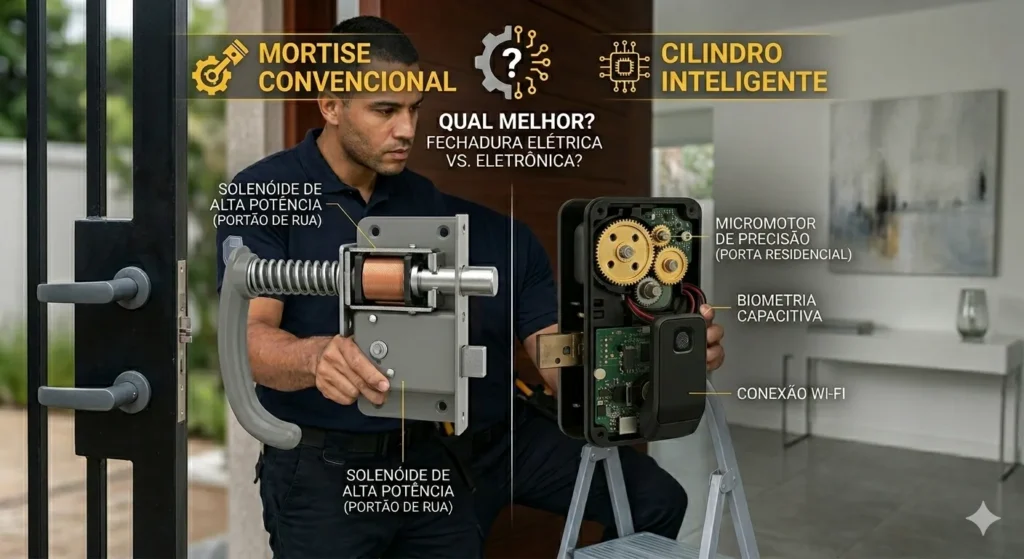 imagem de instalação 1 para qual melhor fechadura eletrônica em 2026