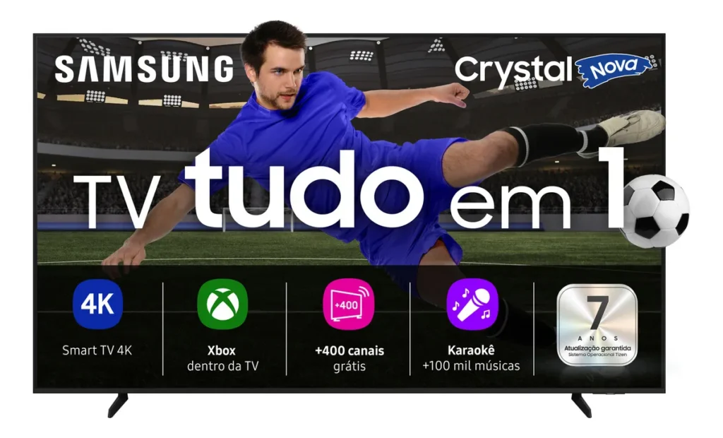 Smart Tv Samsung U8100f Crystal Uhd 4k  43 Preto